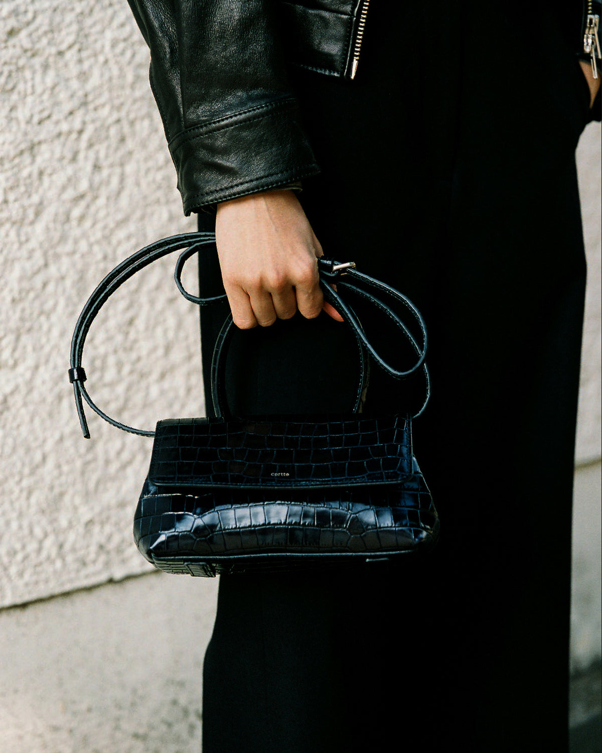 SAVVY classic Croco Navy