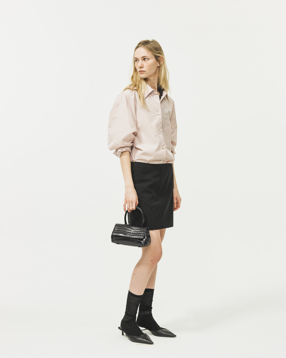SAVVY classic Croco Black