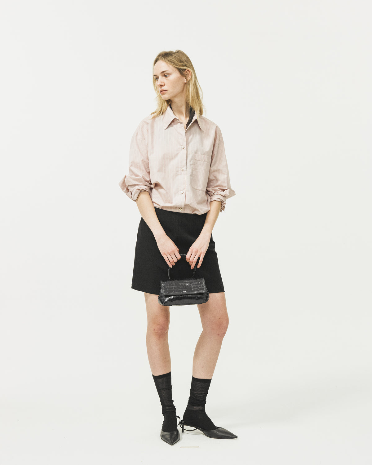 SAVVY classic Croco Black