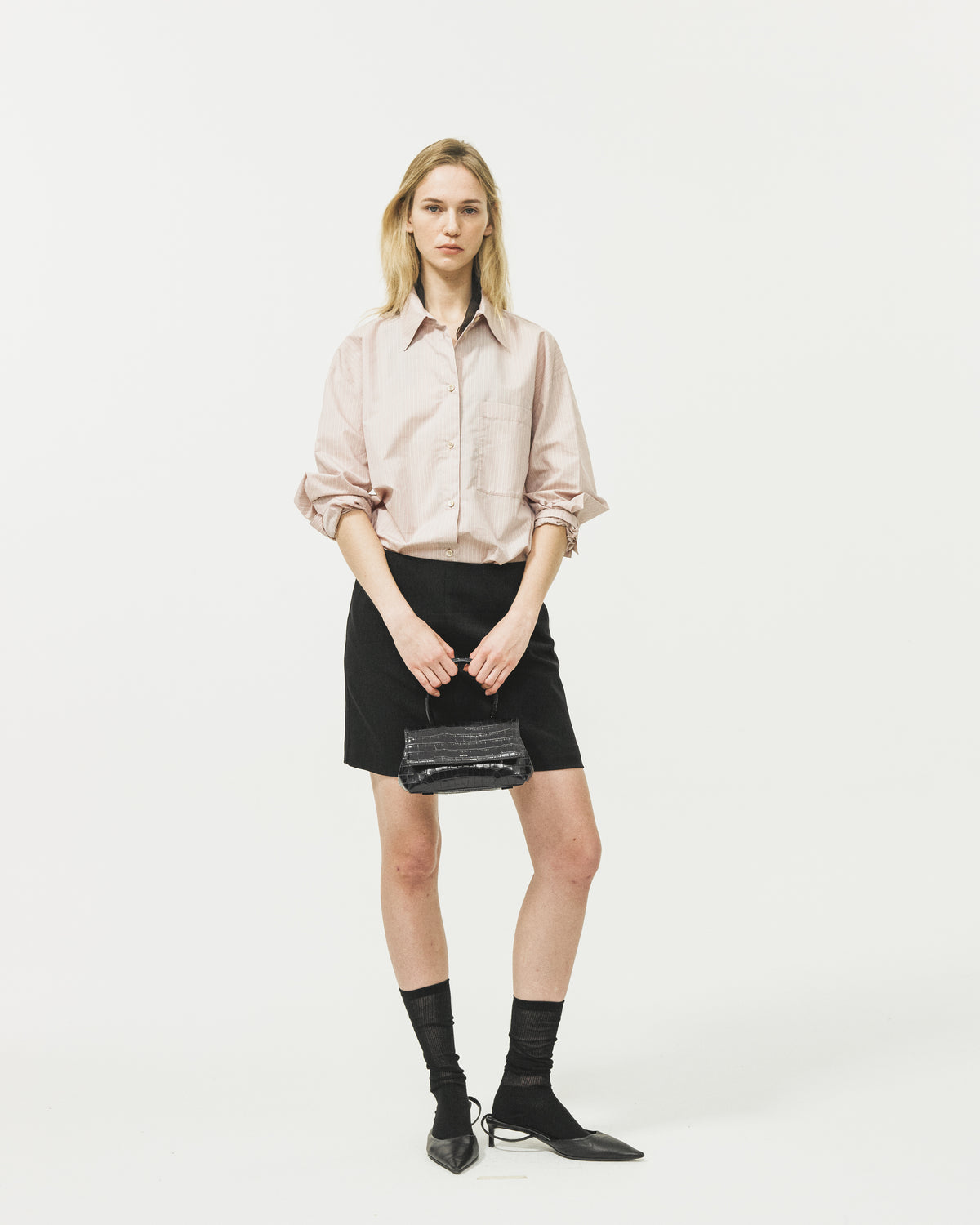 SAVVY classic Croco Black