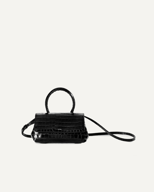 SAVVY classic Croco Black